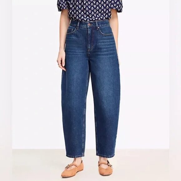Ann Taylor Denim - Ann Taylor The Barrel High Rise Women's Jeans 16